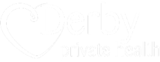 Derby Private Health Logo White