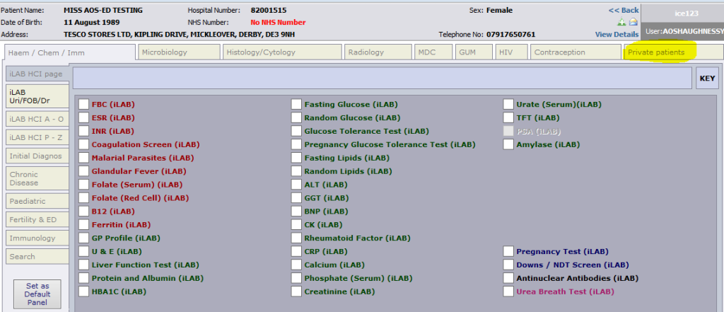 Electronic referrals
